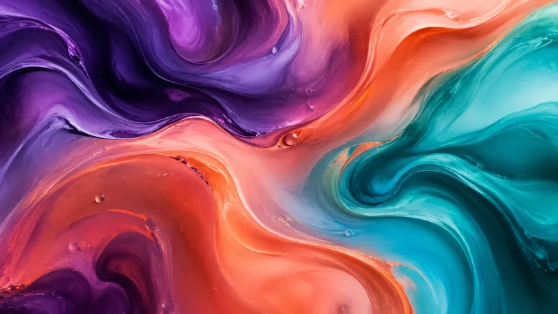 Abstract Fluid Gradient wallpaper preview