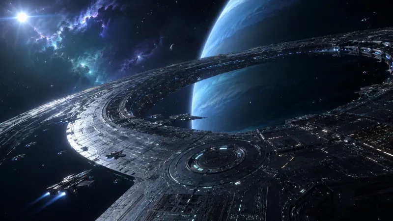 Alien Megastructure Wallpaper wallpaper preview