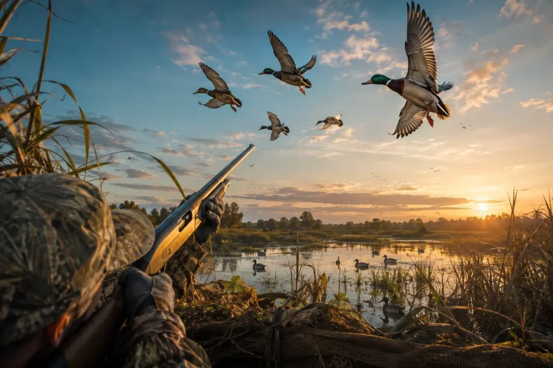 Duck Hunt Reimagined – Real-Life Marsh Adventure wallpaper preview