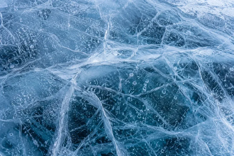 Frozen Fracture Abstract Ice Wallpaper wallpaper preview
