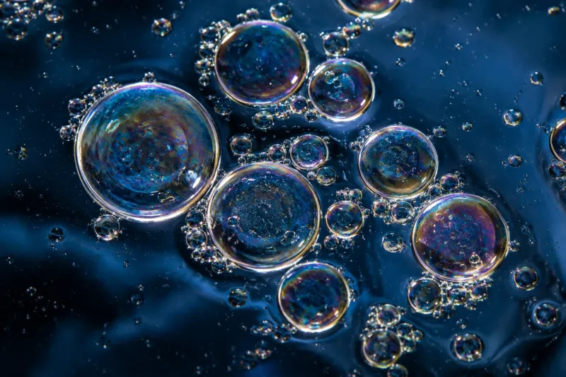 Liquid Prism Abstract Oil Bubble Wallpaper wallpaper preview