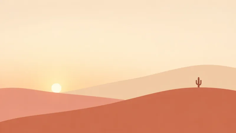 Minimal Desert Dunes Wallpaper wallpaper preview