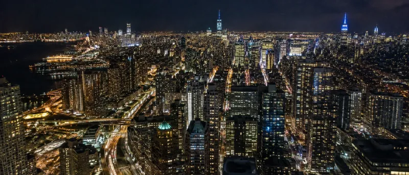 Night City Aerial wallpaper preview