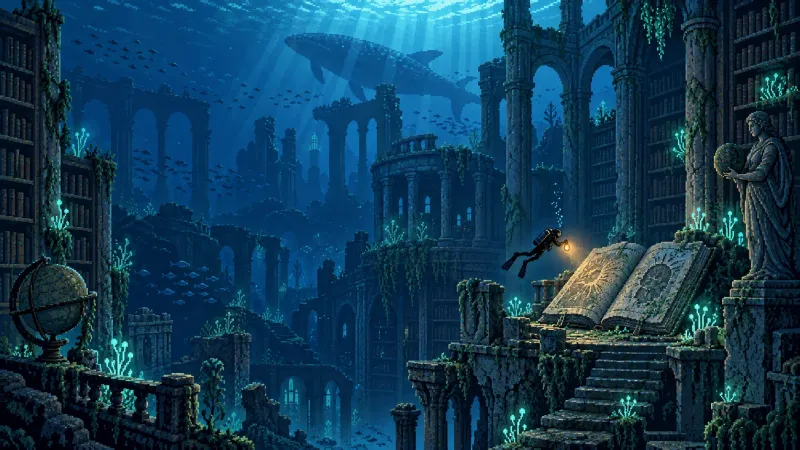 The Drowned Archive wallpaper preview