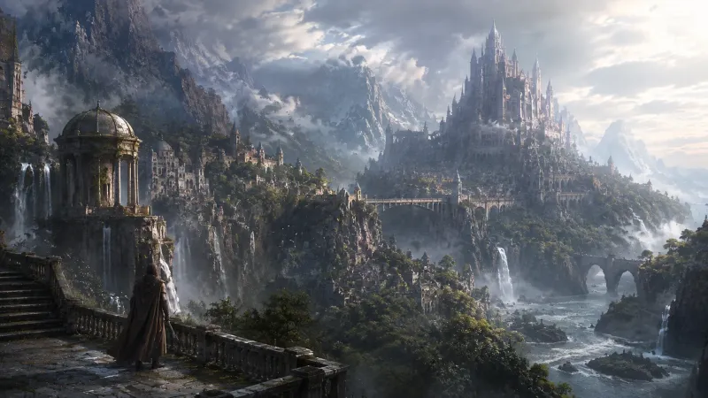 The Lost Kingdom — Epic Fantasy Realm wallpaper preview