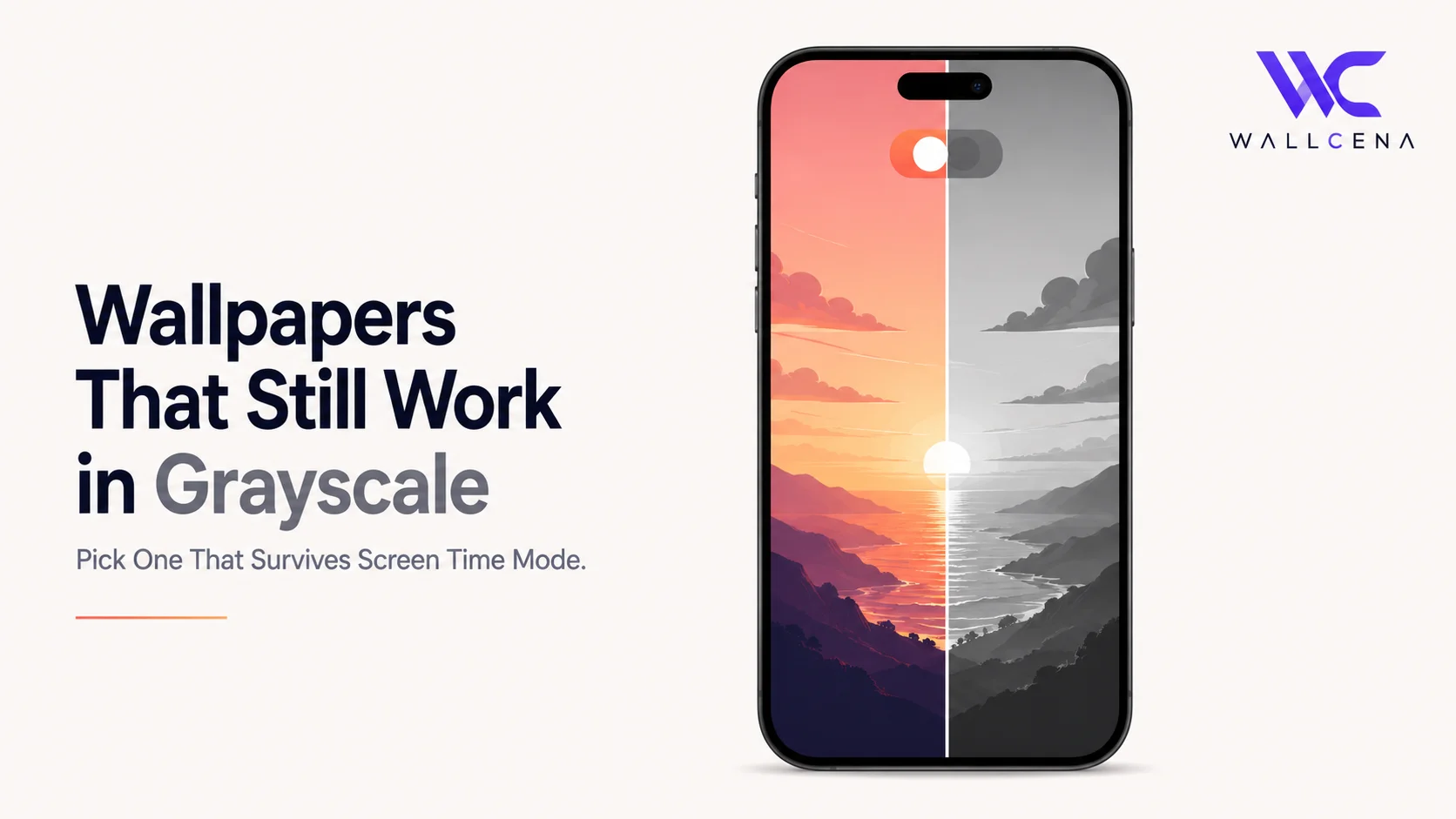 How to Choose a Wallpaper That Works Well With Screen Time/Grayscale Mode Enabled