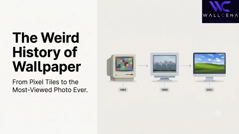The Weird History of the First Ever Computer Wallpaper
