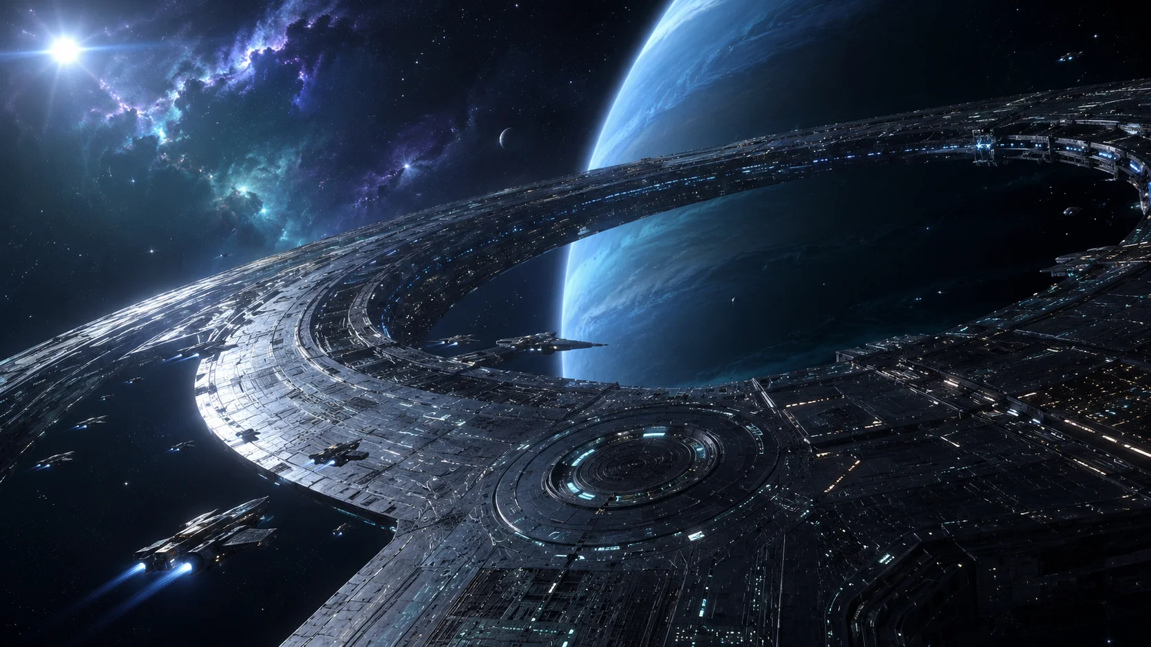 Alien Megastructure Wallpaper wallpaper full preview
