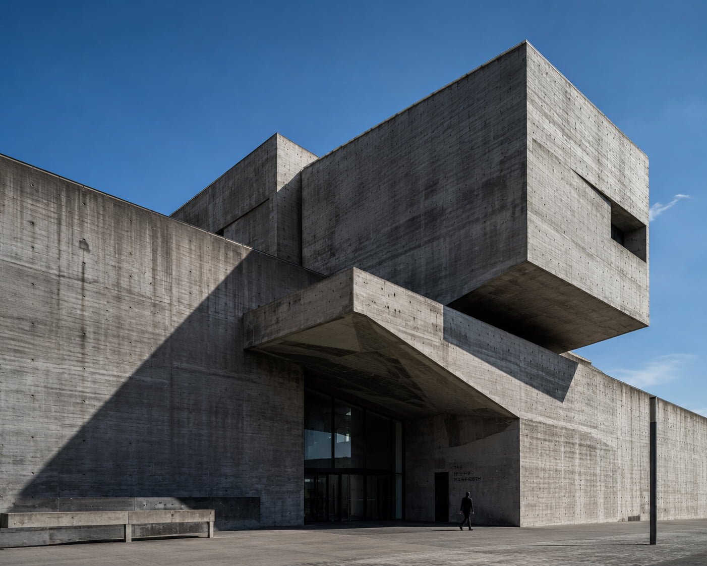 Concrete Mass Brutalist Architecture Wallpaper wallpaper full preview