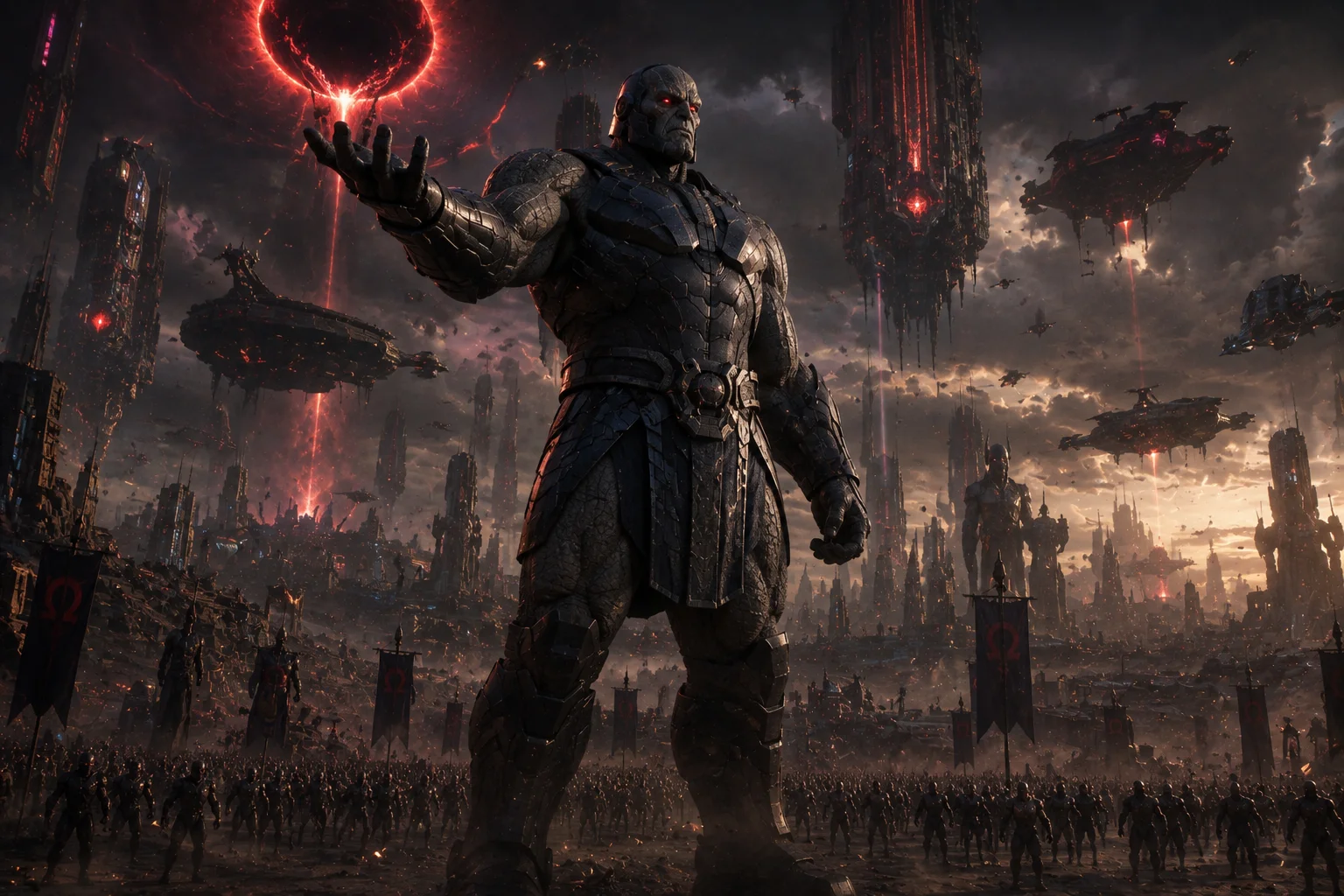 Dark Fantasy Warrior Wallpaper 4K – Epic Apocalypse Battle wallpaper full preview
