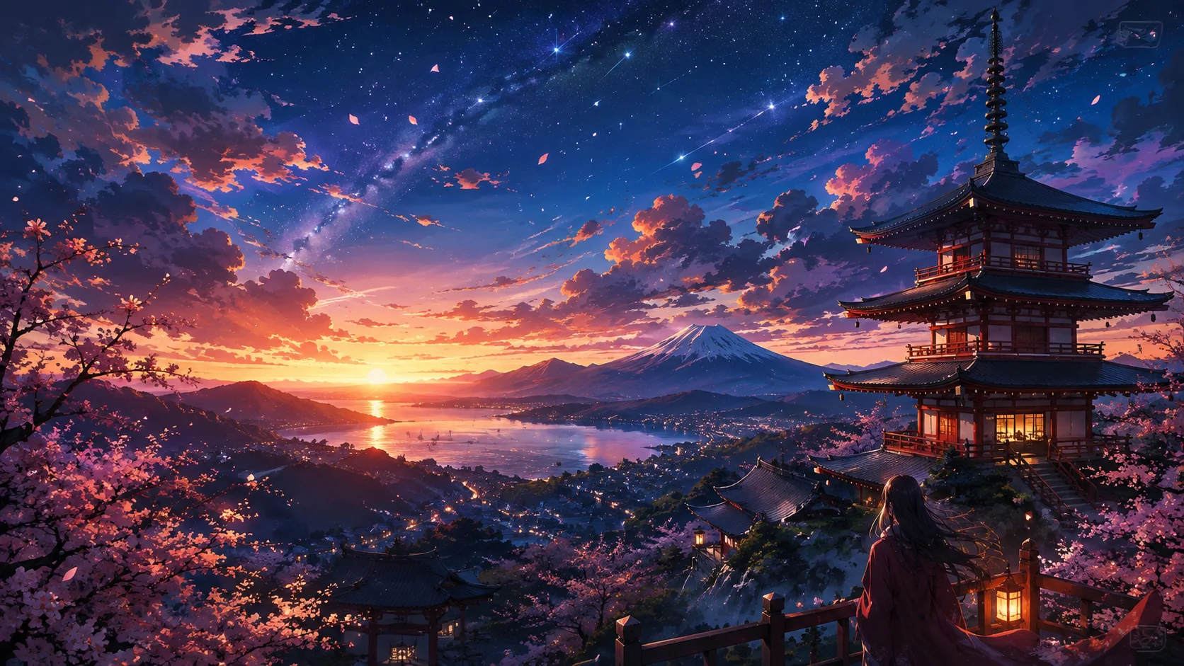 Eternal Twilight — Sakura Dreams wallpaper full preview