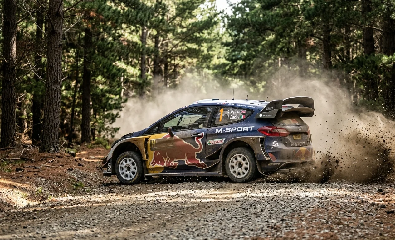 Gravel Drift Rally Car Wallpaper wallpaper full preview