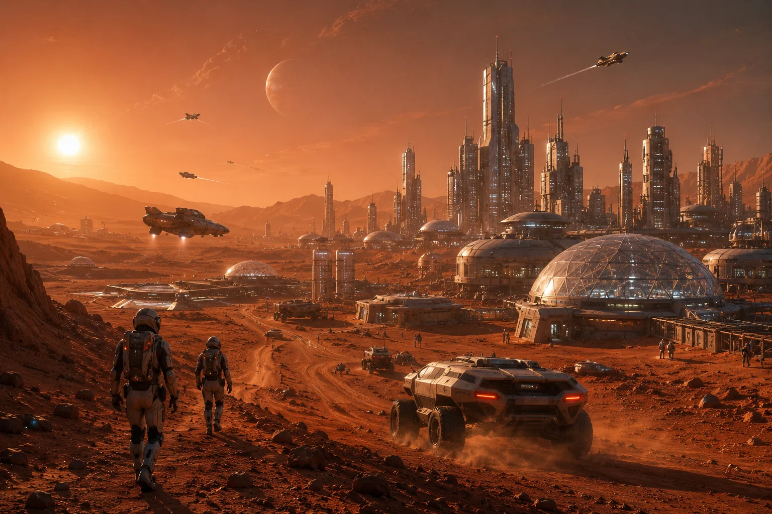Mars Colony: Life on the Red Planet