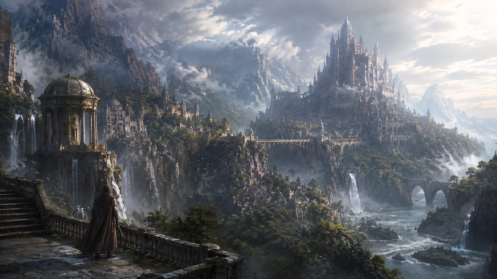 The Lost Kingdom — Epic Fantasy Realm wallpaper full preview