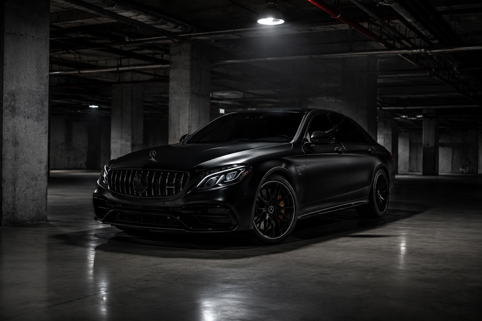 Underground Elegance Luxury Car Wallpaper wallpaper full preview